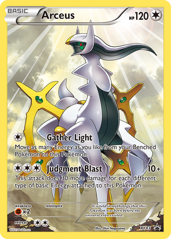 Arceus (XY83) [XY: Black Star Promos] - The Mythic Store | 24h Order Processing