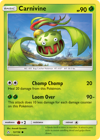 Carnivine (12/156) [Sun & Moon: Ultra Prism] - The Mythic Store | 24h Order Processing