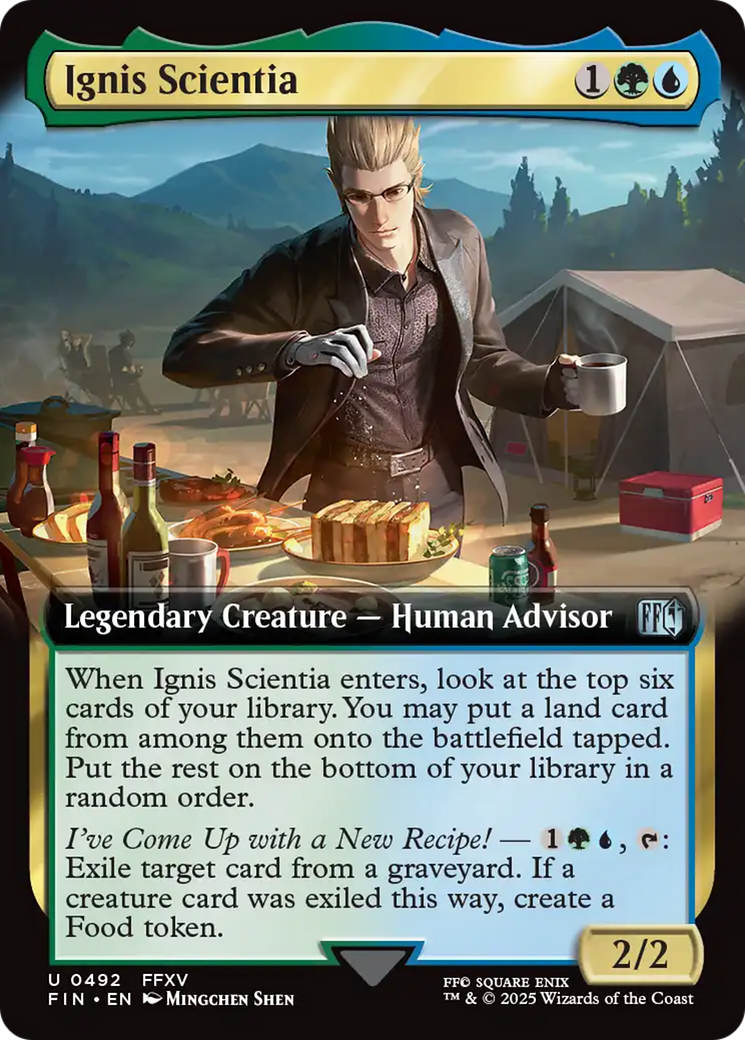 Ignis Scientia (Extended Art) [FINAL FANTASY] - The Mythic Store | 24h Order Processing