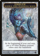 Kiora, the Crashing Wave Emblem [Born of the Gods Tokens] - The Mythic Store | 24h Order Processing