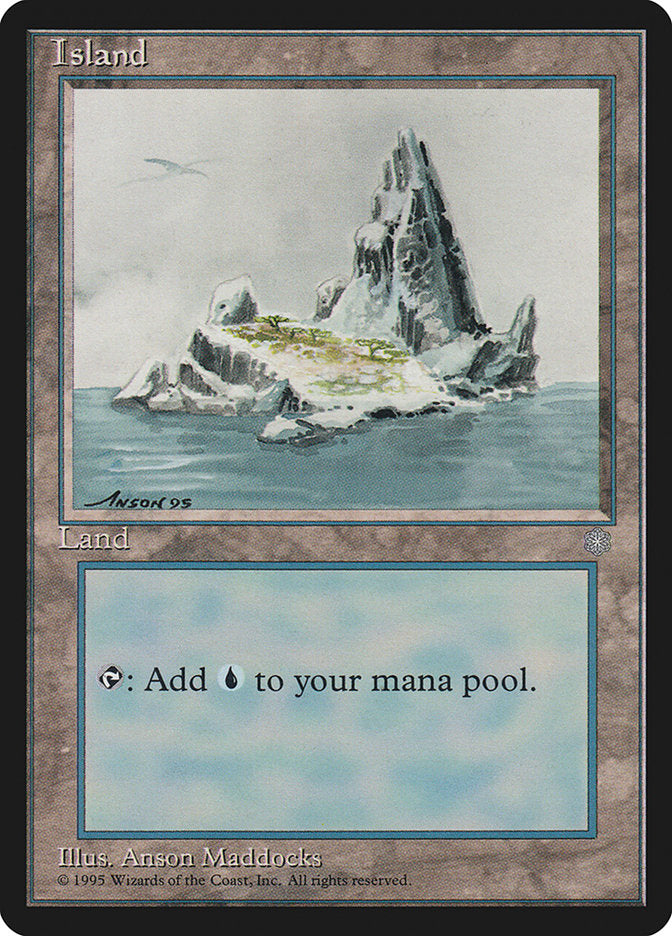 Island (Bird in Top Left / Signature on Left) [Ice Age] - The Mythic Store | 24h Order Processing