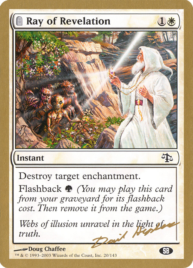 Ray of Revelation (Dave Humpherys) (SB) [World Championship Decks 2003] - The Mythic Store | 24h Order Processing