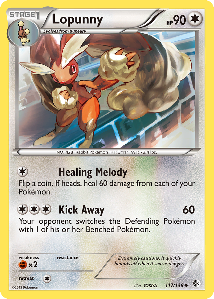 Lopunny (117/149) [Black & White: Boundaries Crossed] - The Mythic Store | 24h Order Processing