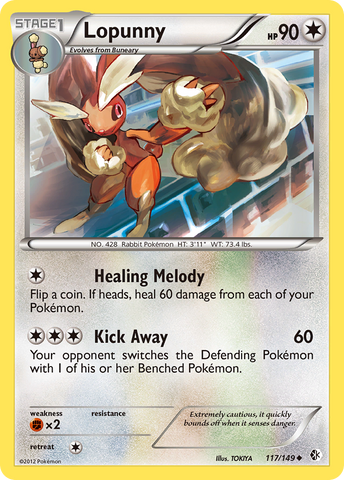 Lopunny (117/149) [Black & White: Boundaries Crossed] - The Mythic Store | 24h Order Processing