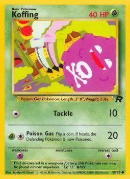 Koffing (58/82) [Team Rocket Unlimited] - The Mythic Store | 24h Order Processing