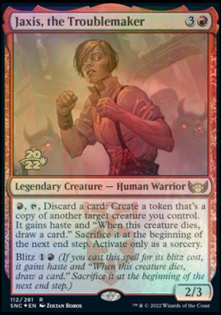 Jaxis, the Troublemaker [Streets of New Capenna Prerelease Promos] - The Mythic Store | 24h Order Processing