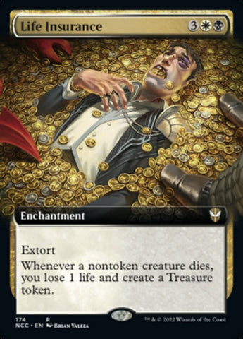 Life Insurance (Extended Art) [Streets of New Capenna Commander] - The Mythic Store | 24h Order Processing