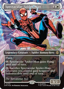 Spectacular Spider-Man (0239) (Borderless) (Textured Foil) [Marvel's Spider-Man] - The Mythic Store | 24h Order Processing