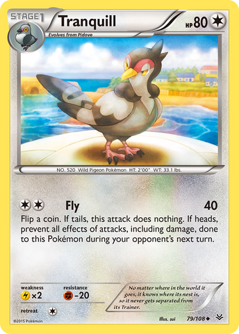 Tranquill (79/108) [XY: Roaring Skies] - The Mythic Store | 24h Order Processing