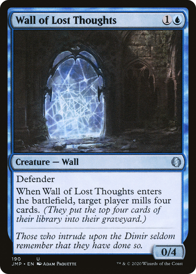 Wall of Lost Thoughts [Jumpstart] - The Mythic Store | 24h Order Processing