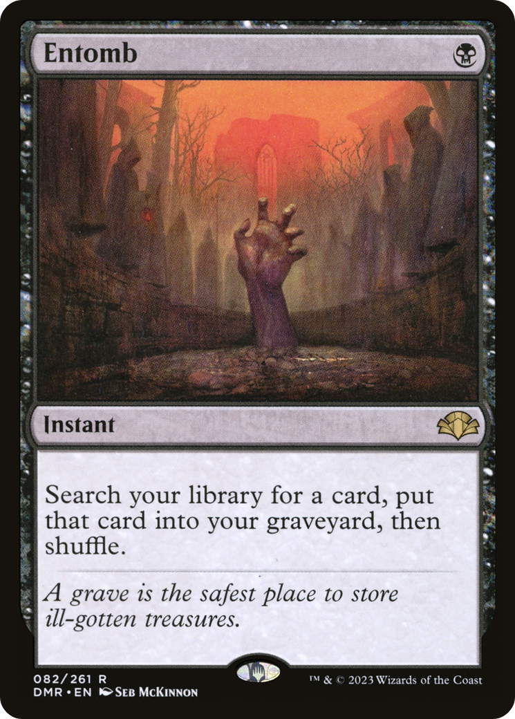 Entomb [Dominaria Remastered] - The Mythic Store | 24h Order Processing