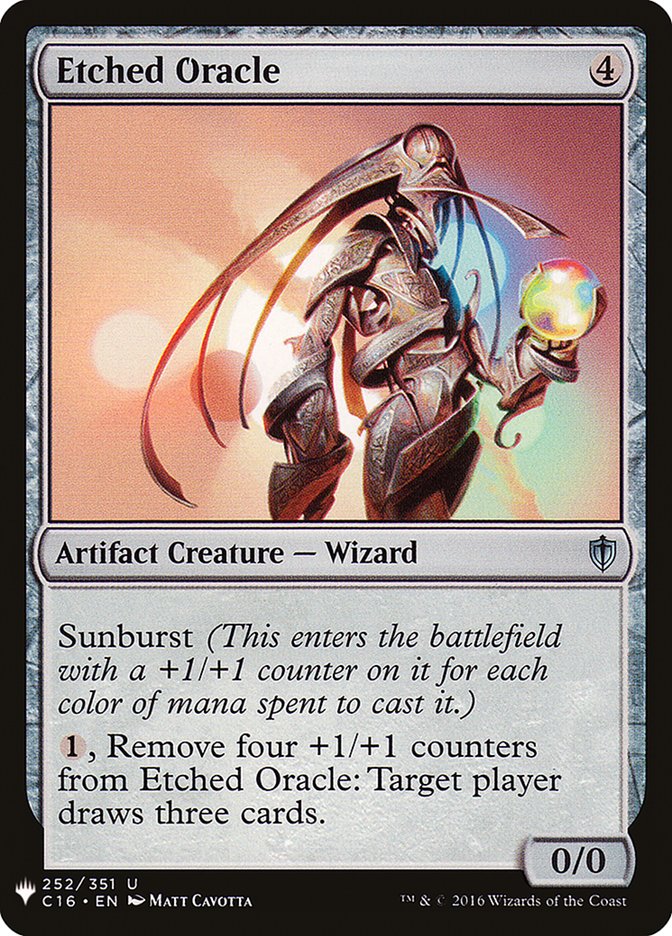 Etched Oracle [Mystery Booster] - The Mythic Store | 24h Order Processing