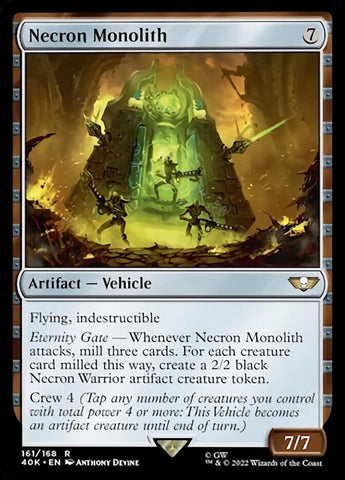 Necron Monolith (Surge Foil) [Warhammer 40,000] - The Mythic Store | 24h Order Processing