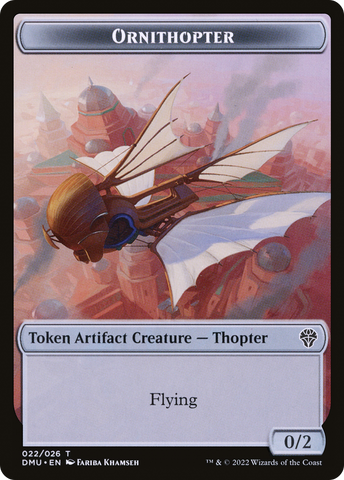 Ornithopter Token [Dominaria United Tokens] - The Mythic Store | 24h Order Processing