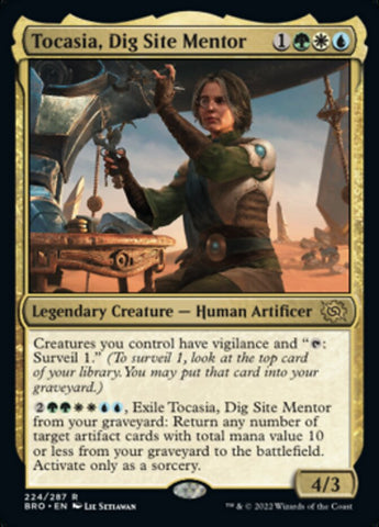 Tocasia, Dig Site Mentor [The Brothers' War] - The Mythic Store | 24h Order Processing