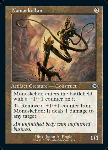 Monoskelion (Retro Foil Etched) [Modern Horizons 2] - The Mythic Store | 24h Order Processing