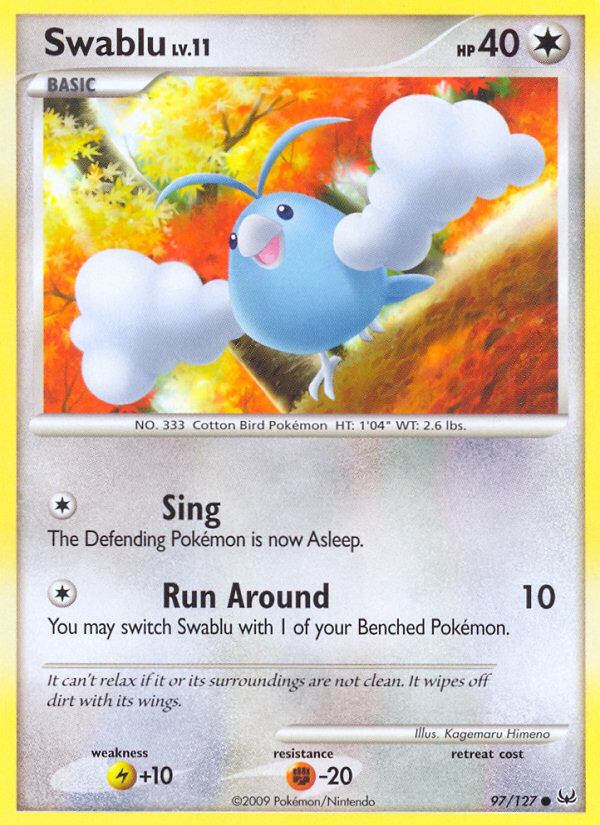 Swablu (97/127) [Platinum: Base Set] - The Mythic Store | 24h Order Processing