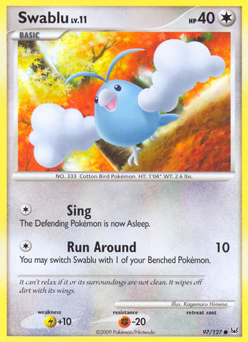 Swablu (97/127) [Platinum: Base Set] - The Mythic Store | 24h Order Processing