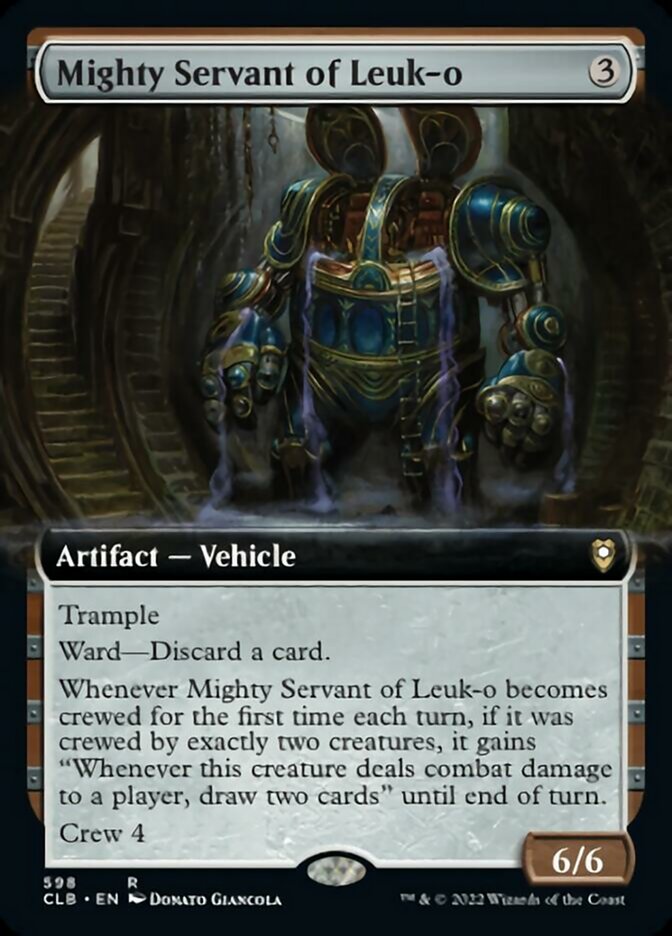 Mighty Servant of Leuk-o (Extended Art) [Commander Legends: Battle for Baldur's Gate] - The Mythic Store | 24h Order Processing