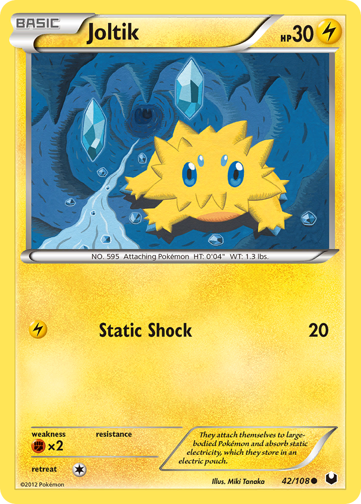Joltik (42/108) [Black & White: Dark Explorers] - The Mythic Store | 24h Order Processing
