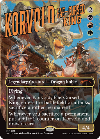 Korvold, Fae-Cursed King [Secret Lair Drop Series] - The Mythic Store | 24h Order Processing