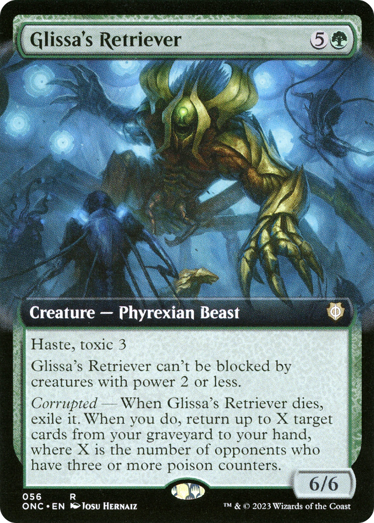 Glissa's Retriever (Extended Art) [Phyrexia: All Will Be One Commander] - The Mythic Store | 24h Order Processing