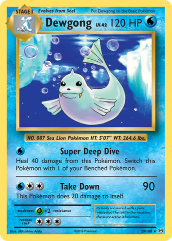 Dewgong (29/108) [XY: Evolutions] - The Mythic Store | 24h Order Processing