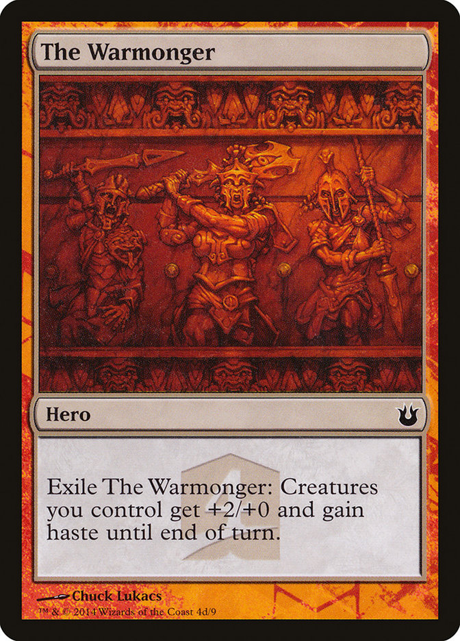 The Warmonger [Born of the Gods Hero's Path] - The Mythic Store | 24h Order Processing