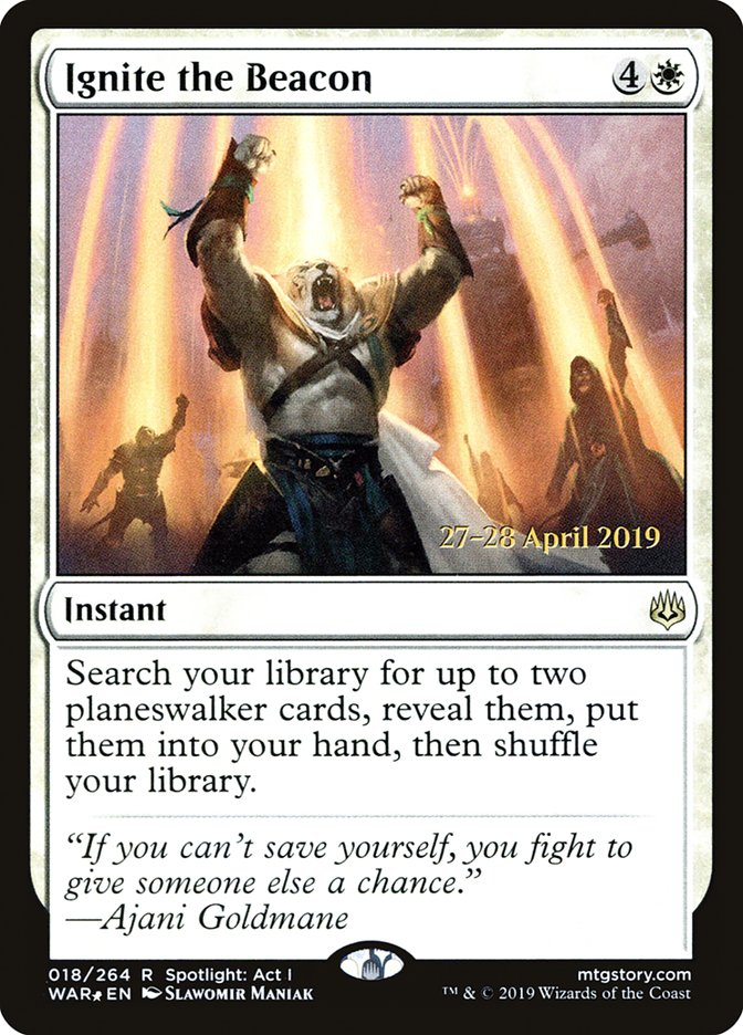 Ignite the Beacon [War of the Spark Prerelease Promos] - The Mythic Store | 24h Order Processing