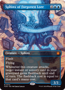 Sphinx of Forgotten Lore (Borderless) [Foundations] - The Mythic Store | 24h Order Processing