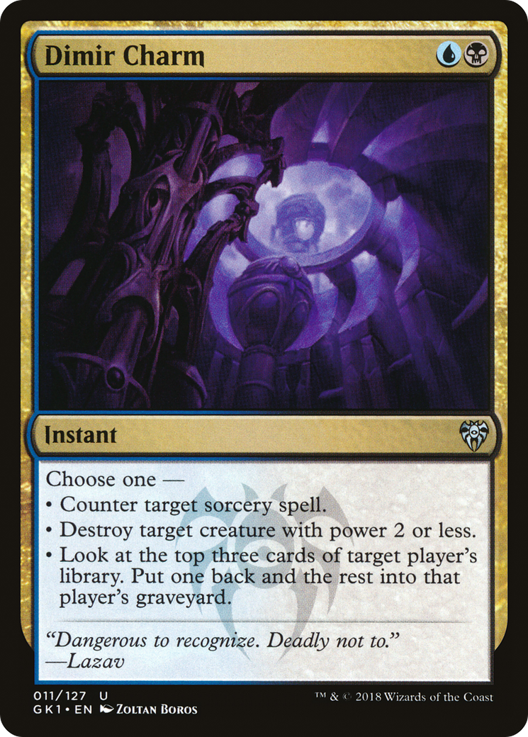 Dimir Charm [Guilds of Ravnica Guild Kit] - The Mythic Store | 24h Order Processing