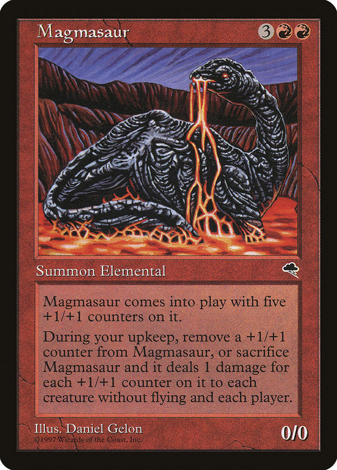 Magmasaur [Tempest] - The Mythic Store | 24h Order Processing