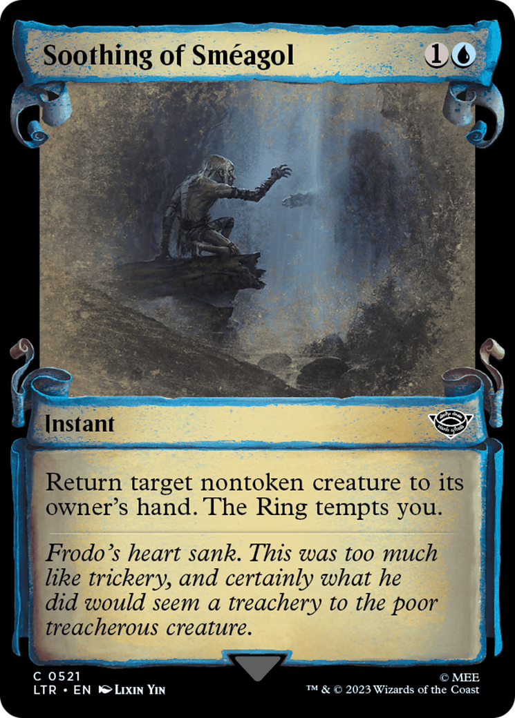 Soothing of Smeagol [The Lord of the Rings: Tales of Middle-Earth Showcase Scrolls] - The Mythic Store | 24h Order Processing