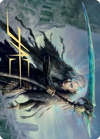 Egon, God of Death Art Card (Gold-Stamped Signature) [Kaldheim Art Series] - The Mythic Store | 24h Order Processing