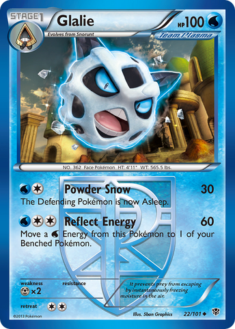 Glalie (22/101) [Black & White: Plasma Blast] - The Mythic Store | 24h Order Processing