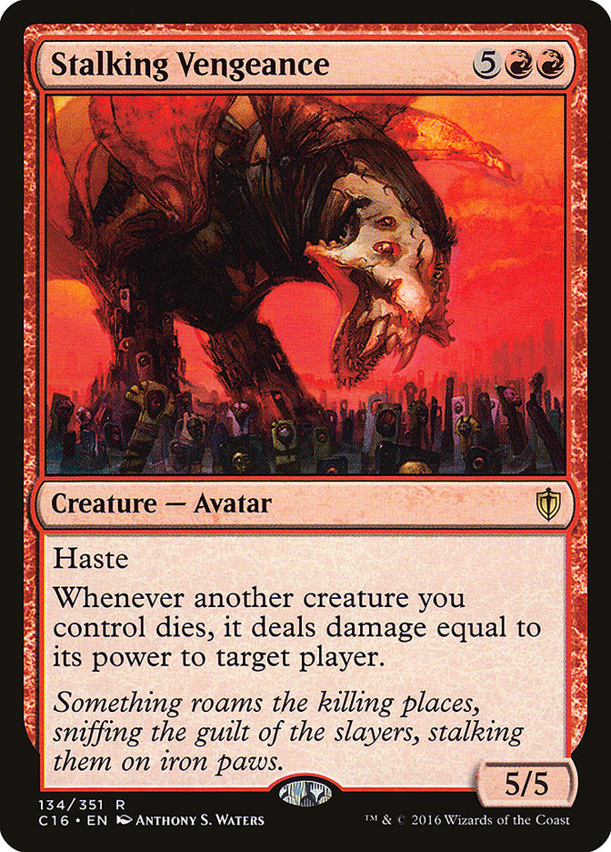 Stalking Vengeance [Commander 2016] - The Mythic Store | 24h Order Processing