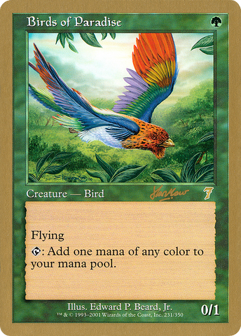 Birds of Paradise (Sim Han How) [World Championship Decks 2002] - The Mythic Store | 24h Order Processing