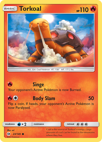 Torkoal (23/149) [Sun & Moon: Base Set] - The Mythic Store | 24h Order Processing