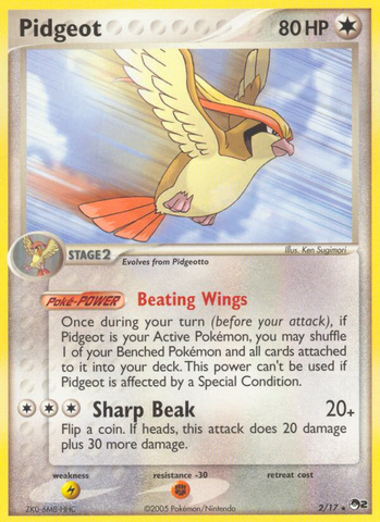 Pidgeot (2/17) [POP Series 2] - The Mythic Store | 24h Order Processing
