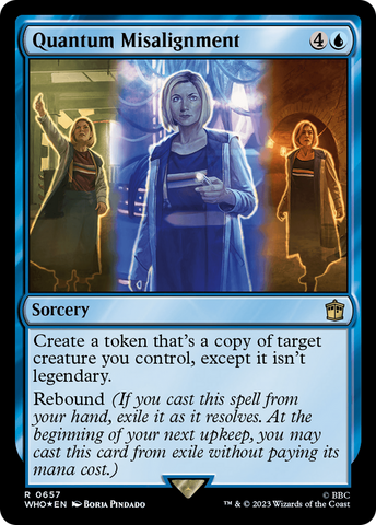 Quantum Misalignment (Surge Foil) [Doctor Who] - The Mythic Store | 24h Order Processing