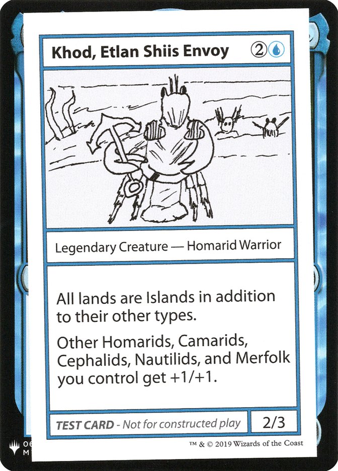 Khod, Etlan Shiis Envoy [Mystery Booster Playtest Cards] - The Mythic Store | 24h Order Processing