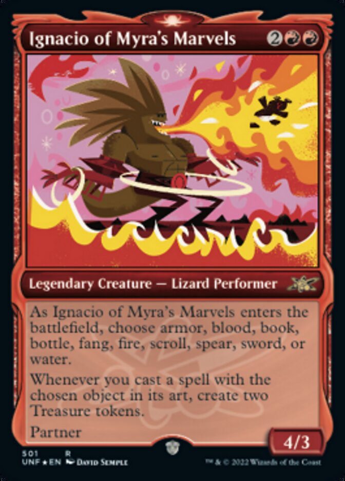 Ignacio of Myra's Marvels (Showcase) (Galaxy Foil) [Unfinity] - The Mythic Store | 24h Order Processing