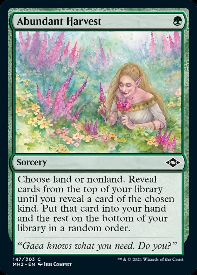 Abundant Harvest [Modern Horizons 2] - The Mythic Store | 24h Order Processing