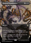 Kindred Dominance (Borderless Alternate Art) [Commander Masters] - The Mythic Store | 24h Order Processing