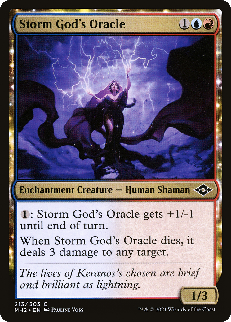 Storm God's Oracle [Modern Horizons 2] - The Mythic Store | 24h Order Processing