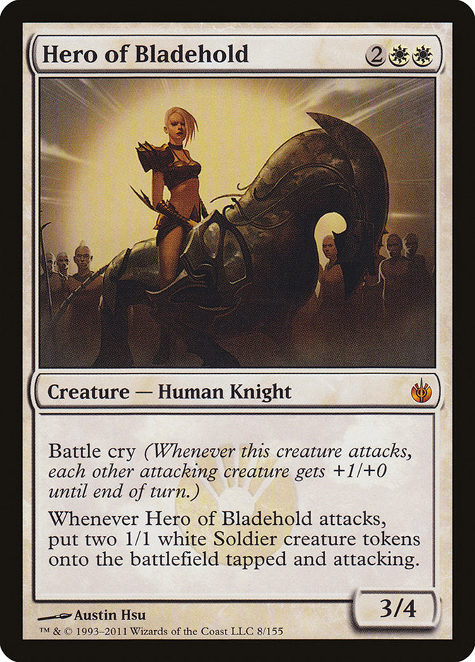 Hero of Bladehold (Oversized) [Oversize Cards] - The Mythic Store | 24h Order Processing