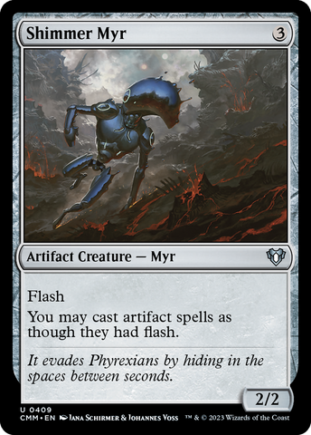 Shimmer Myr [Commander Masters] - The Mythic Store | 24h Order Processing