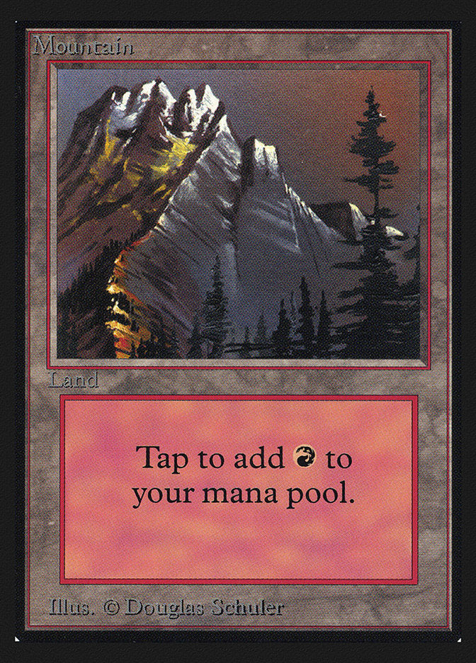 Mountain (Snow Top / Highest Point on Left) [International Collectors' Edition] - The Mythic Store | 24h Order Processing