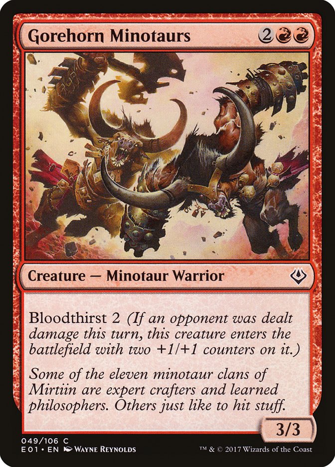 Gorehorn Minotaurs [Archenemy: Nicol Bolas] - The Mythic Store | 24h Order Processing