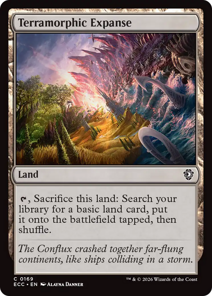 Terramorphic Expanse [Lorwyn Eclipsed Commander] - The Mythic Store | 24h Order Processing